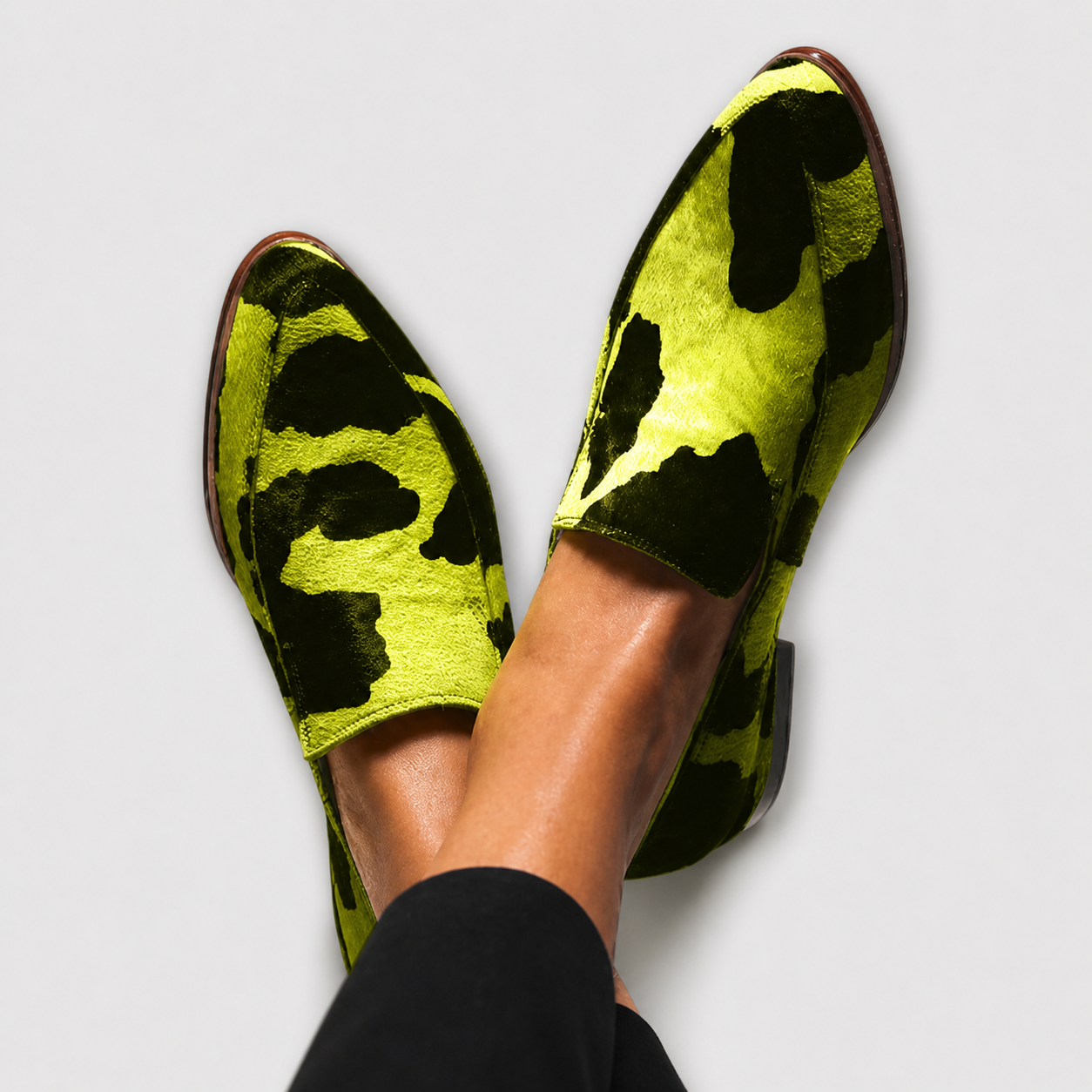 Paloma™ | Mocasines Estampados de Vaca