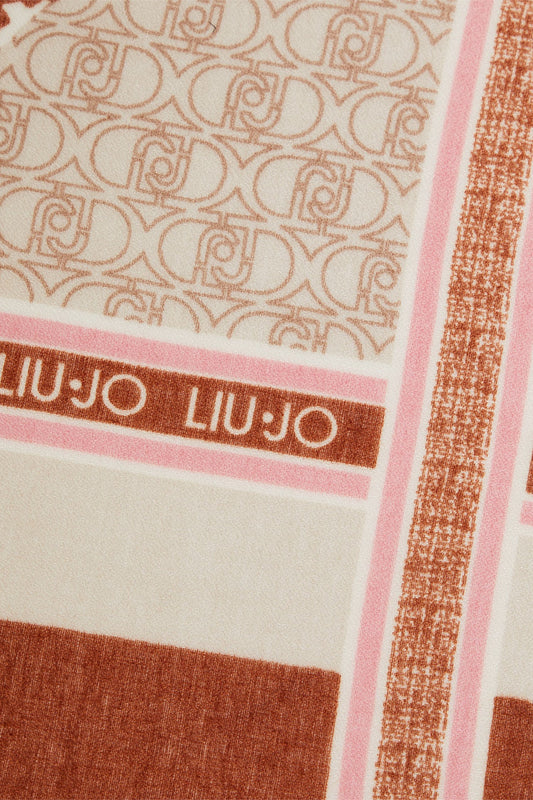 Pañuelo Martina | Estampado Animal Marrón