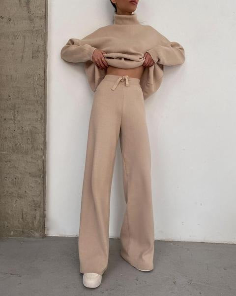 Claudia | Conjunto de Punto Casual y Cómodo