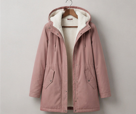 Adriana | Parka larga impermeable
