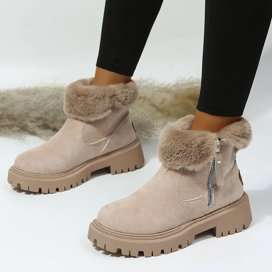 Mercedes | Botines Cálidos con Pelo