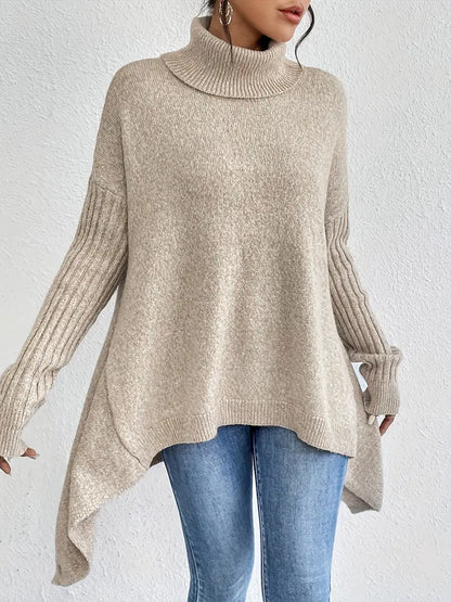 Inés | Jersey Oversize de Cuello Alto