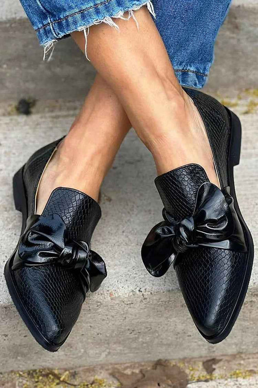 Mencía | Mocasines con Lazo