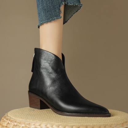 Soledad | Botines de Tacón Bajo