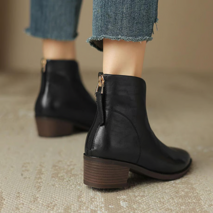 Soledad | Botines de Tacón Bajo