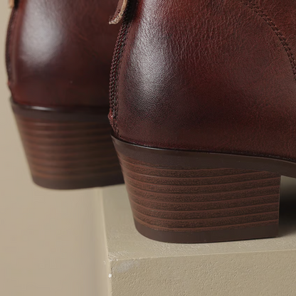 Soledad | Botines de Tacón Bajo