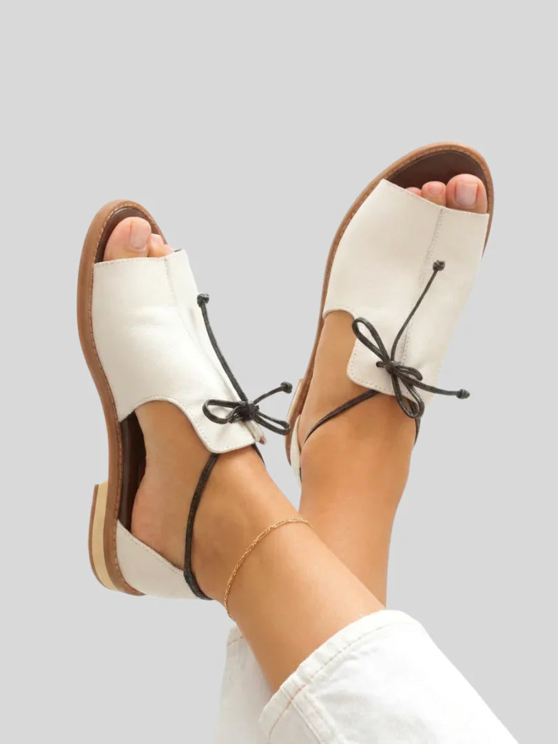 Pilar | Sandalias con Lazo