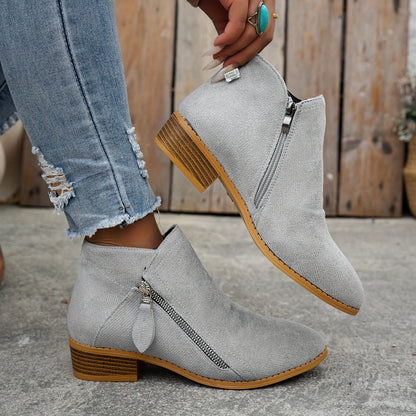 Purificación | Botines de Acabado Ante