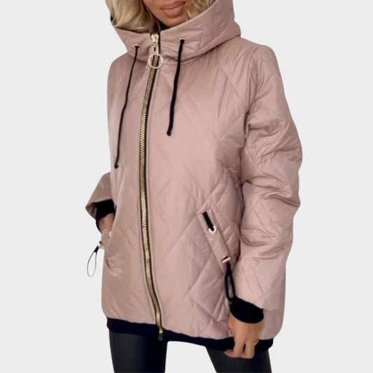 Paola | Chaqueta acolchada con capucha y cremallera
