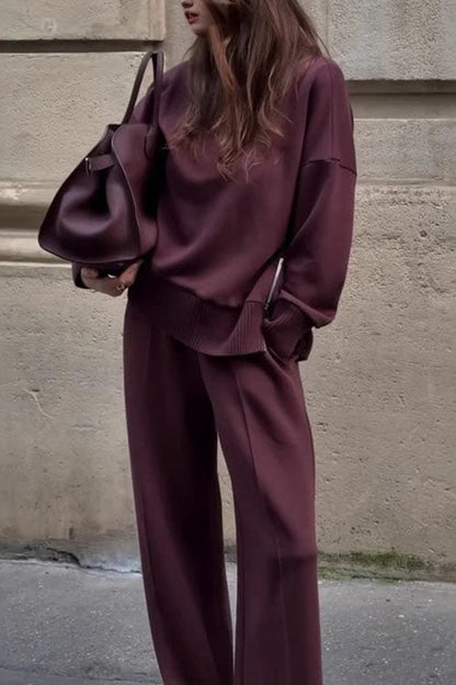 Elena | Conjunto Casual de Sudadera y Pantalón