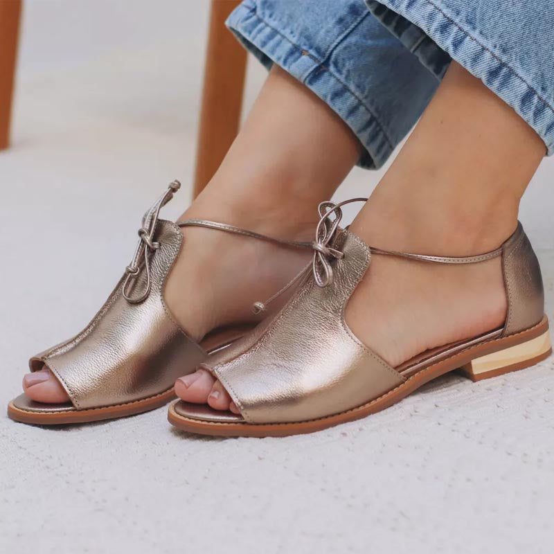 Pilar | Sandalias con Lazo