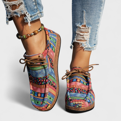 Concepción | Zapatillas de Estampado Colorido