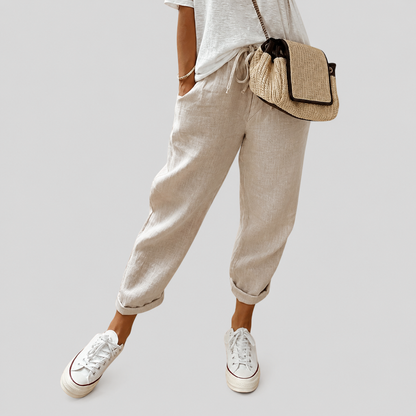 Pantalones Fluidos Cómodos y Elegantes