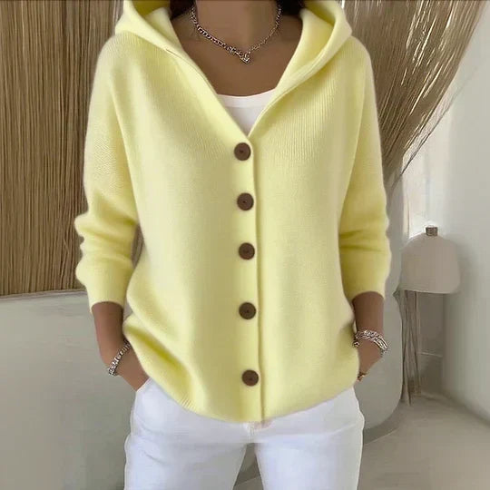 Rocío | Chaqueta de Punto con Capucha