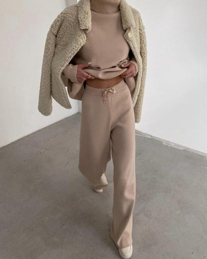 Claudia | Conjunto de Punto Casual y Cómodo