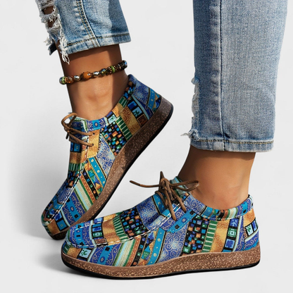 Concepción | Zapatillas de Estampado Colorido