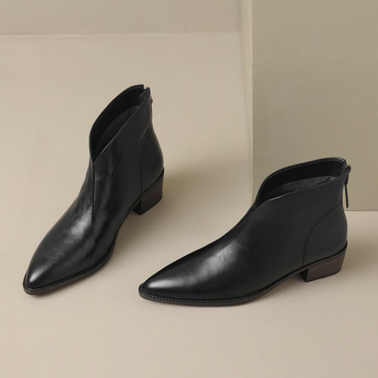 Soledad | Botines de Tacón Bajo