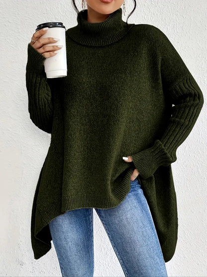 Inés | Jersey Oversize de Cuello Alto
