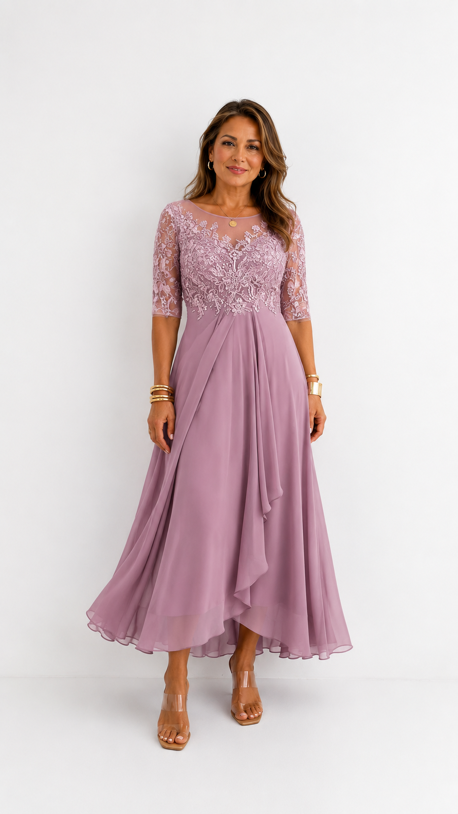 Rosa | Elegante Vestido de Encaje