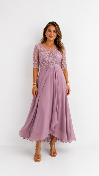 Rosa | Elegante Vestido de Encaje