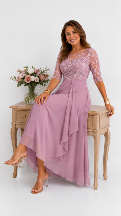 Rosa | Elegante Vestido de Encaje