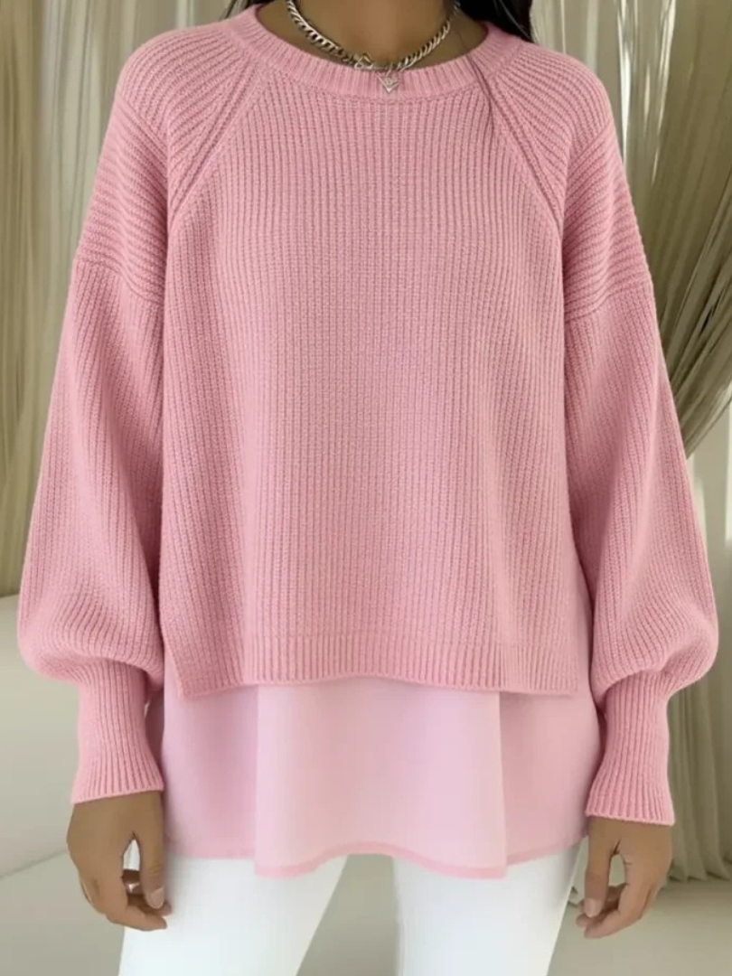 Casilda | Jersey efecto dos piezas
