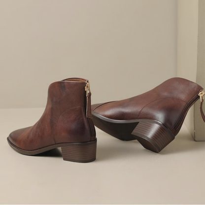 Soledad | Botines de Tacón Bajo