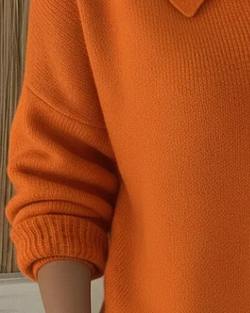 Vega | Chaqueta de Punto con Cuello Camisero