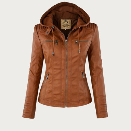 Fabiana | Chaqueta de Piel Elegante y Atemporal