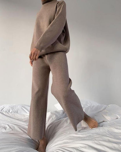 Claudia | Conjunto de Punto Casual y Cómodo