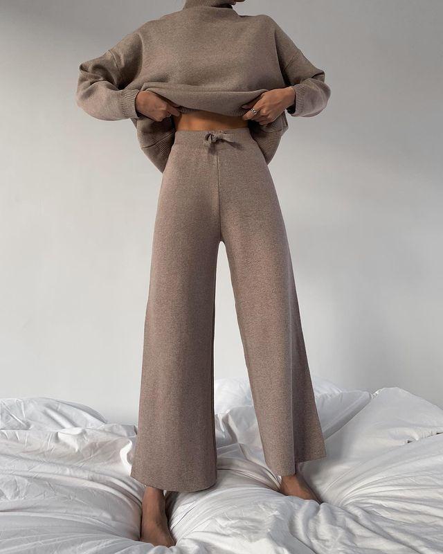 Claudia | Conjunto de Punto Casual y Cómodo
