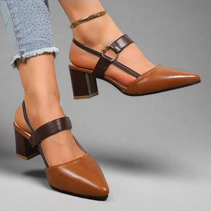 Ángela | Zapatos de Tacón con Tira