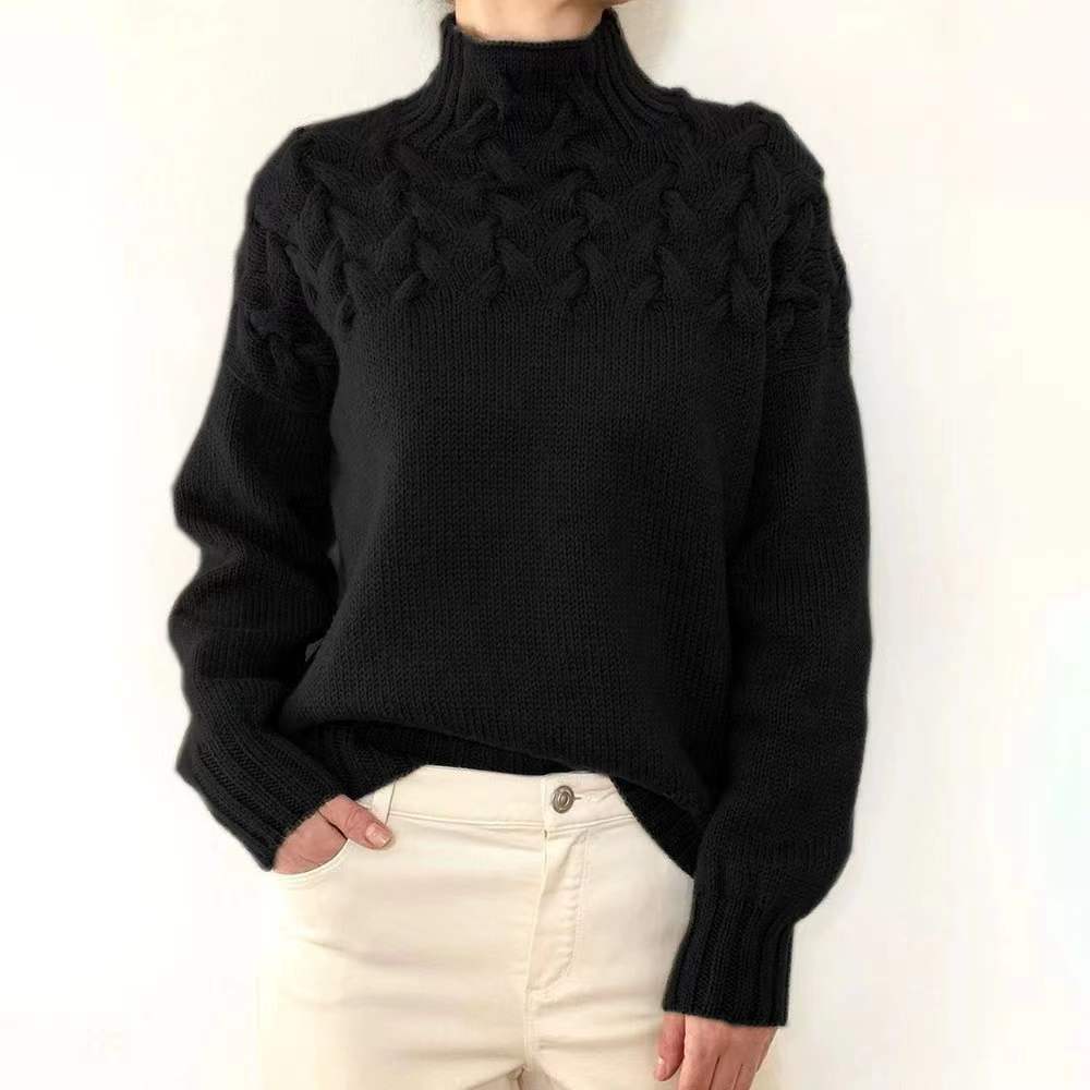 Valentina | Suéter Casual de Cuello Alto