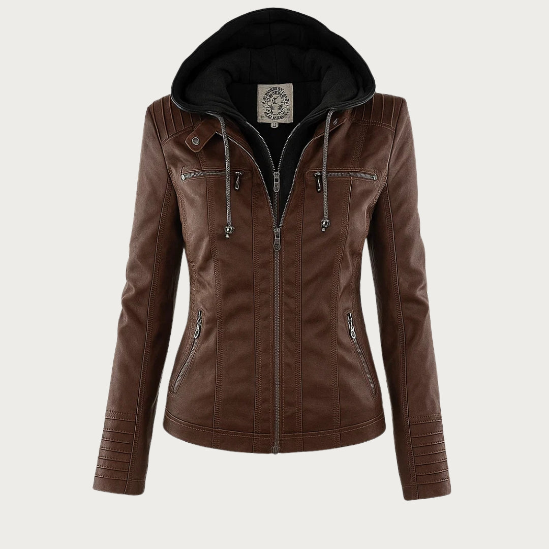Fabiana | Chaqueta de Piel Elegante y Atemporal