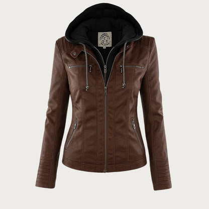 Fabiana | Chaqueta de Piel Elegante y Atemporal