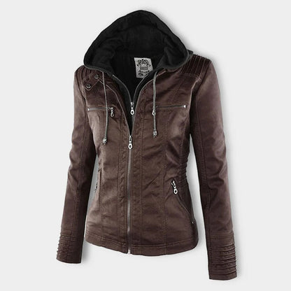Fabiana | Chaqueta de Piel Elegante y Atemporal