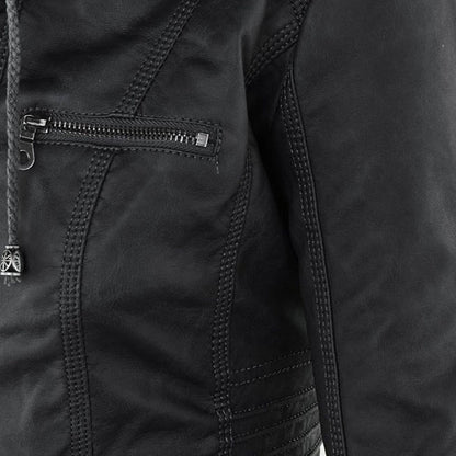 Fabiana | Chaqueta de Piel Elegante y Atemporal
