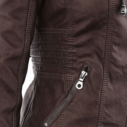 Fabiana | Chaqueta de Piel Elegante y Atemporal