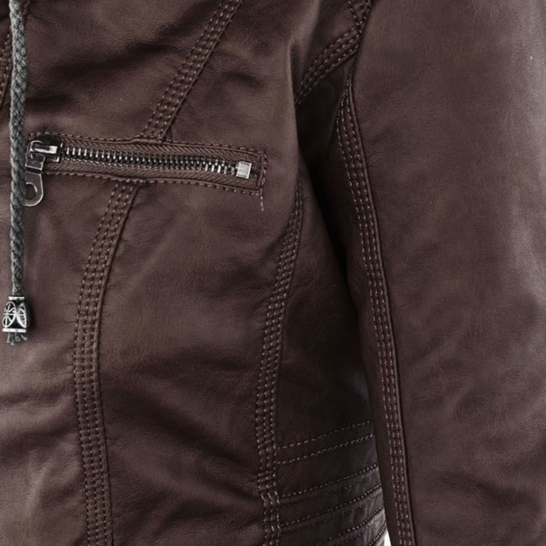 Fabiana | Chaqueta de Piel Elegante y Atemporal