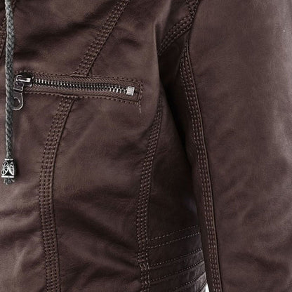 Fabiana | Chaqueta de Piel Elegante y Atemporal