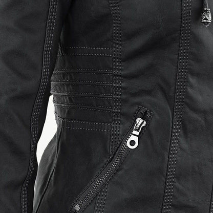 Fabiana | Chaqueta de Piel Elegante y Atemporal
