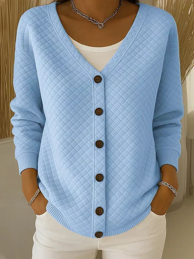 Leonor | Chaqueta de Punto Acolchada con Botones