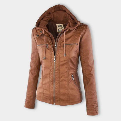 Fabiana | Chaqueta de Piel Elegante y Atemporal