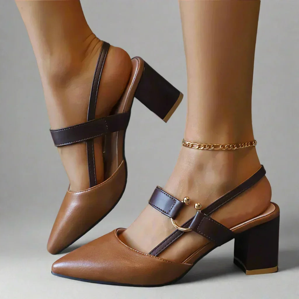 Ángela | Zapatos de Tacón con Tira