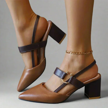 Ángela | Zapatos de Tacón con Tira