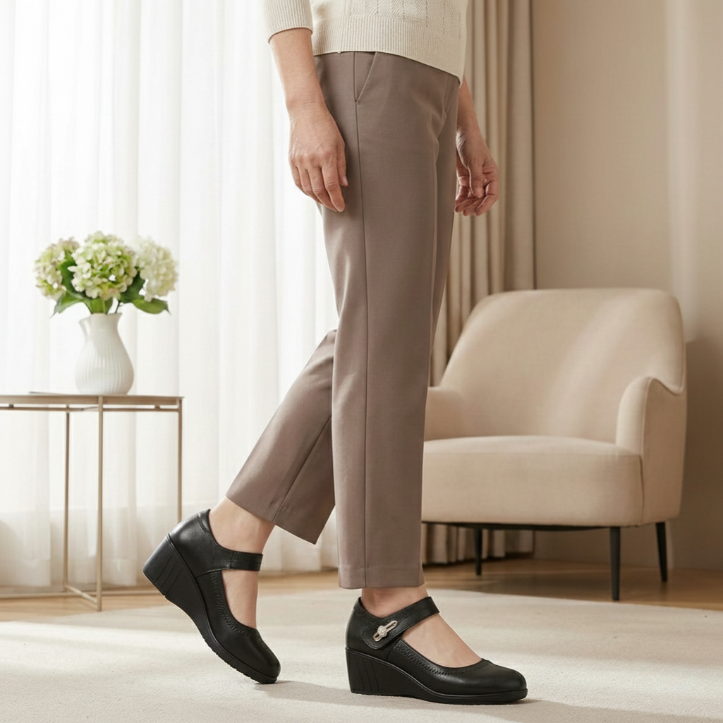 Asunción | Zapatos Cómodos de Cuña
