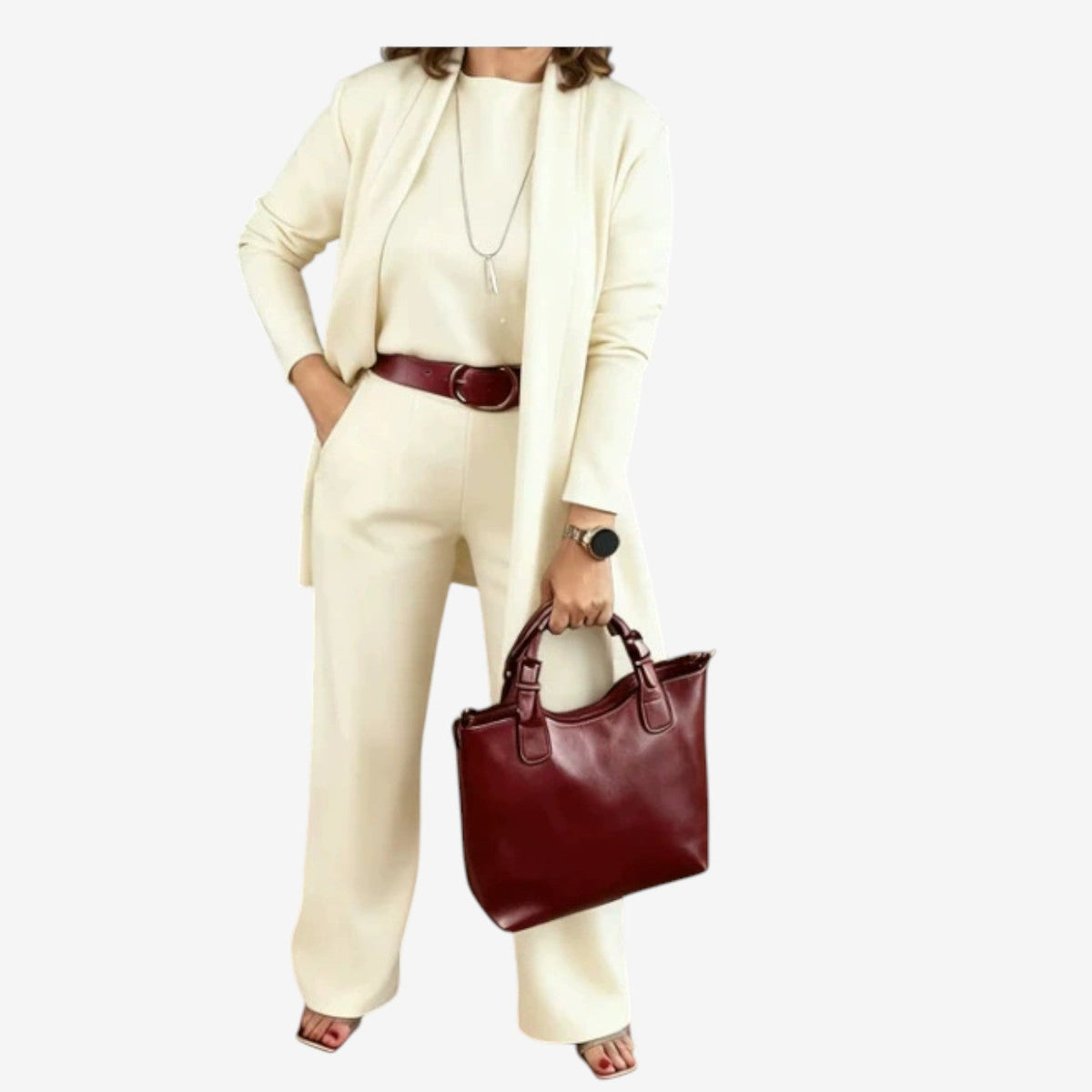 Vitoria | Conjunto Elegante de 3 Piezas