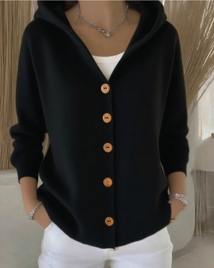 Rocío | Chaqueta de Punto con Capucha