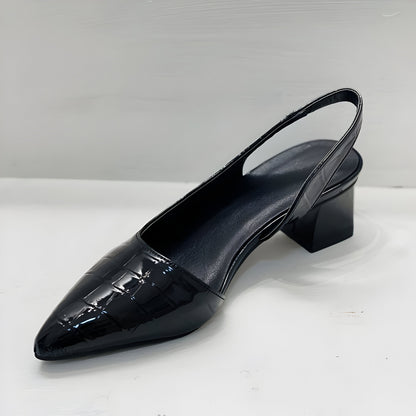 Inés | Zapatos de Tacón Ancho