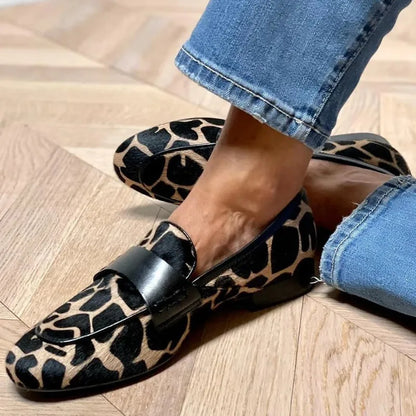Esperanza | Mocasines de Estampado Animal